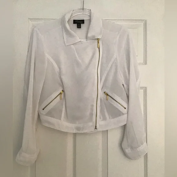 THALIA SODI Sheer Jacket | Size M - Picture 5 of 7